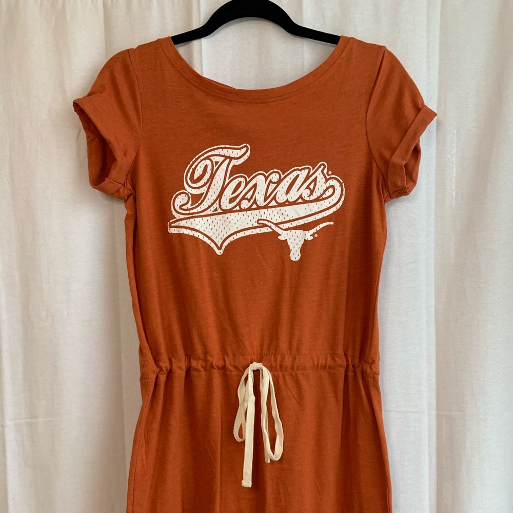 Texas Longhorns Cinched T-Shirt Dress